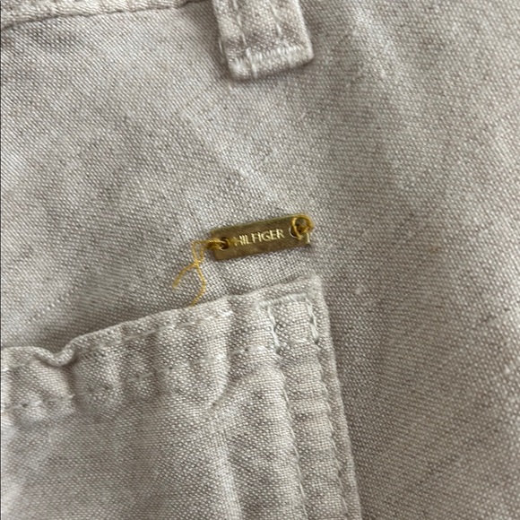 Women's linen Tommy Hilfiger pants - Picture 8 of 12
